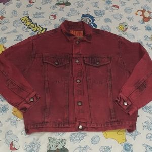 Mens Red Calvin Klein Jackets 